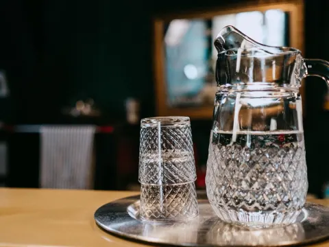 Borosilicate Glass Jug with Lid — Glassware at Kitchen Kraft, Vadodara