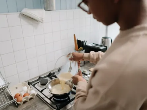 Five Burner Built-in Hob with Brass Burners — Built-in Hobs at Kitchen Kraft, Vadodara