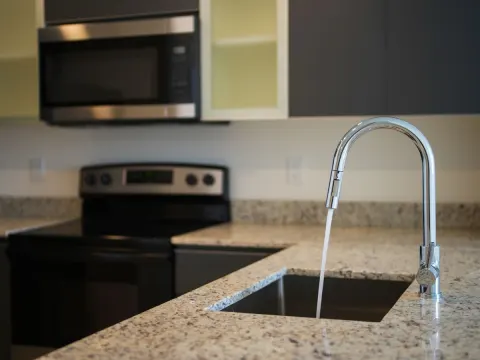 Pull-Out Spray Kitchen Mixer Tap — Sinks & Taps at Kitchen Kraft, Vadodara