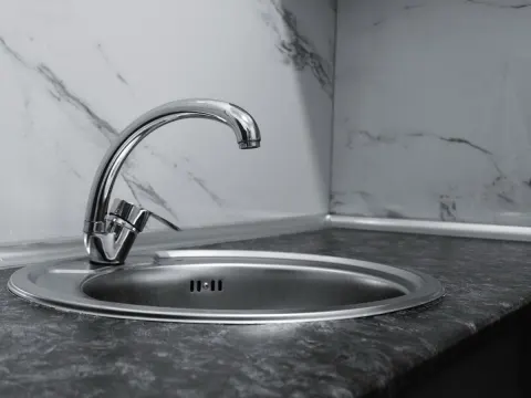 Single Bowl Stainless Steel Kitchen Sink — Sinks & Taps at Kitchen Kraft, Vadodara